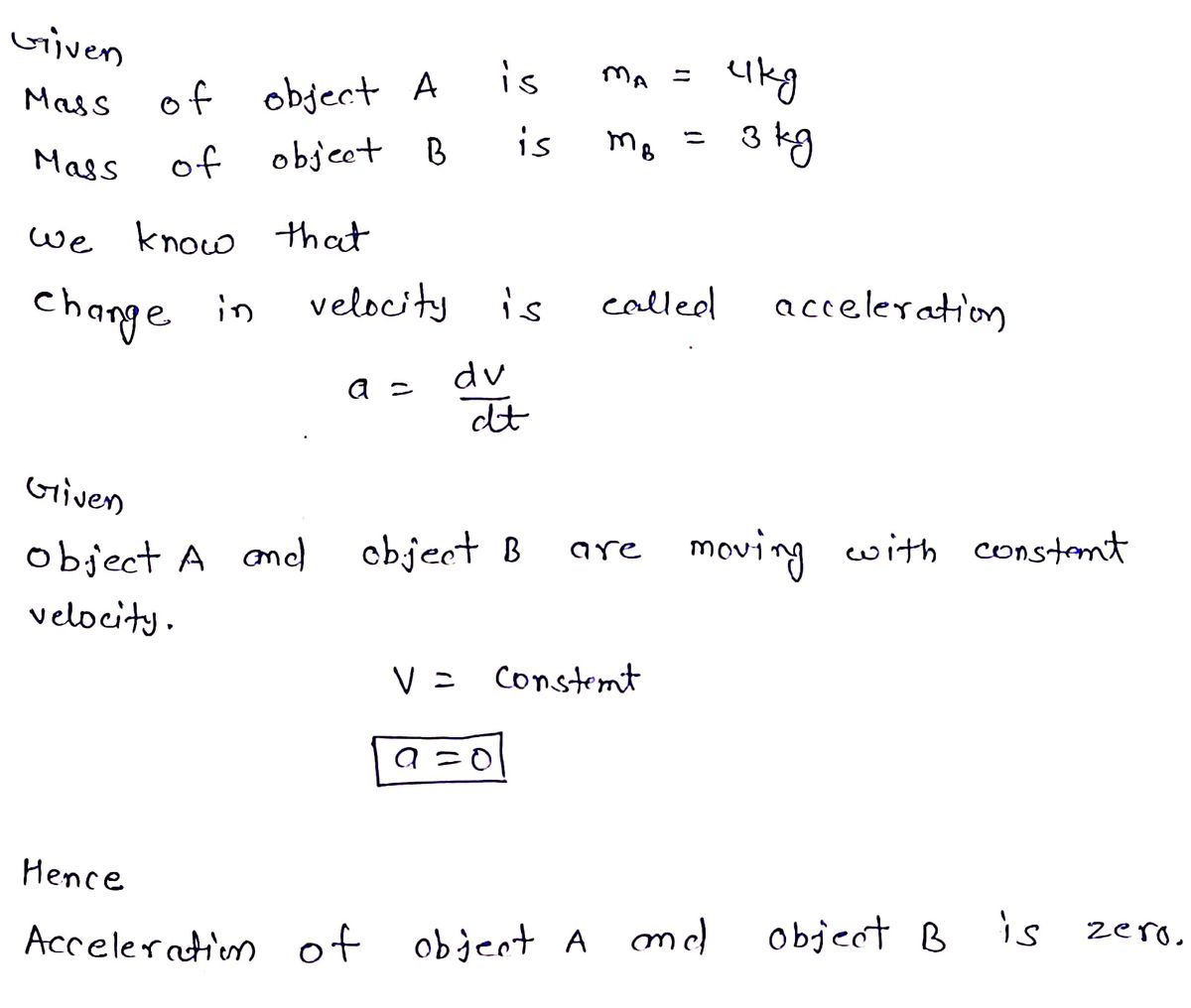 Physics homework question answer, step 1, image 1